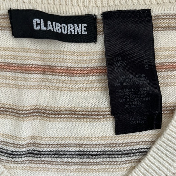 Claiborne lightweight sweater. - Picture 4 of 6